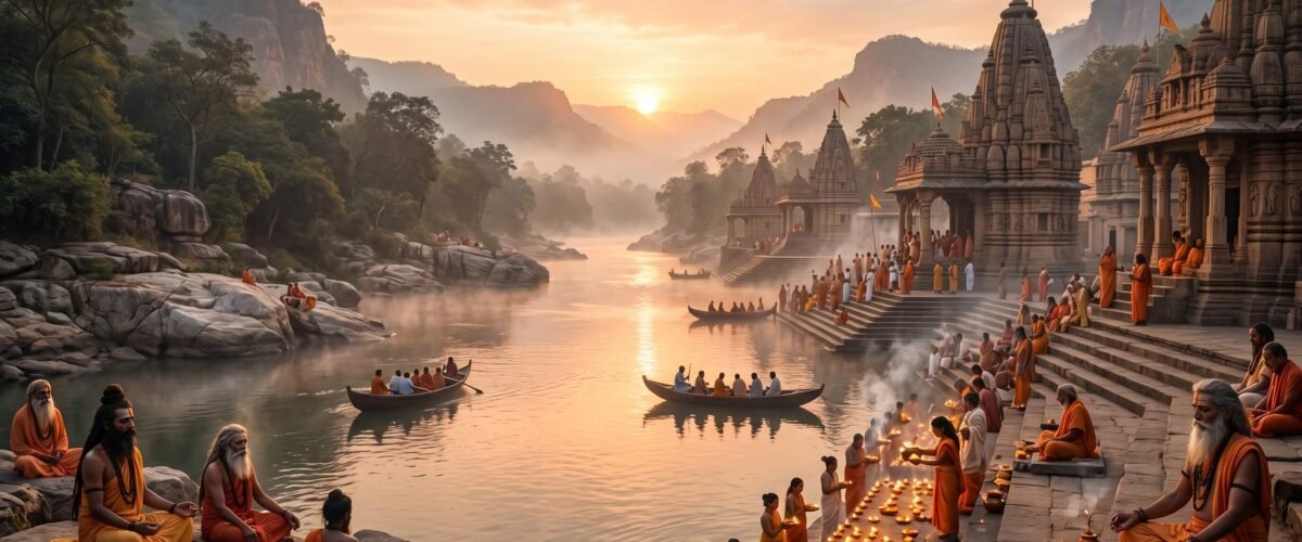 नर्मदा नदी: शिव की पुत्री माँ रेवा का रहस्य और सनातन परंपरा में महत्व