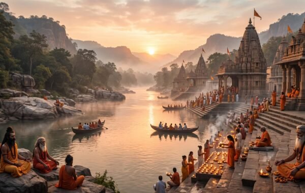 नर्मदा नदी: शिव की पुत्री माँ रेवा का रहस्य और सनातन परंपरा में महत्व