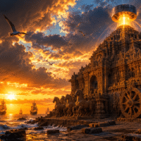 कोणार्क सूर्य मंदिर का रहस्यमय चुंबक – जो जहाज़ों को तबाह करता था