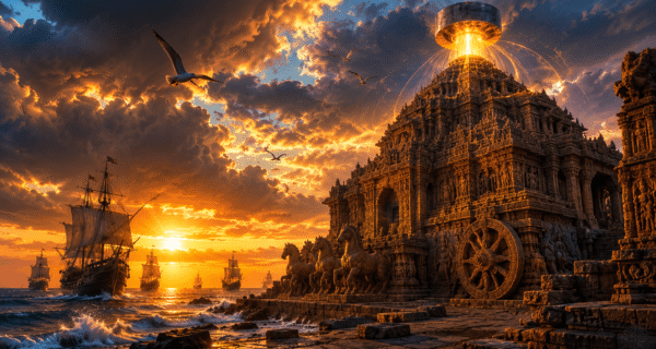 कोणार्क सूर्य मंदिर का रहस्यमय चुंबक – जो जहाज़ों को तबाह करता था